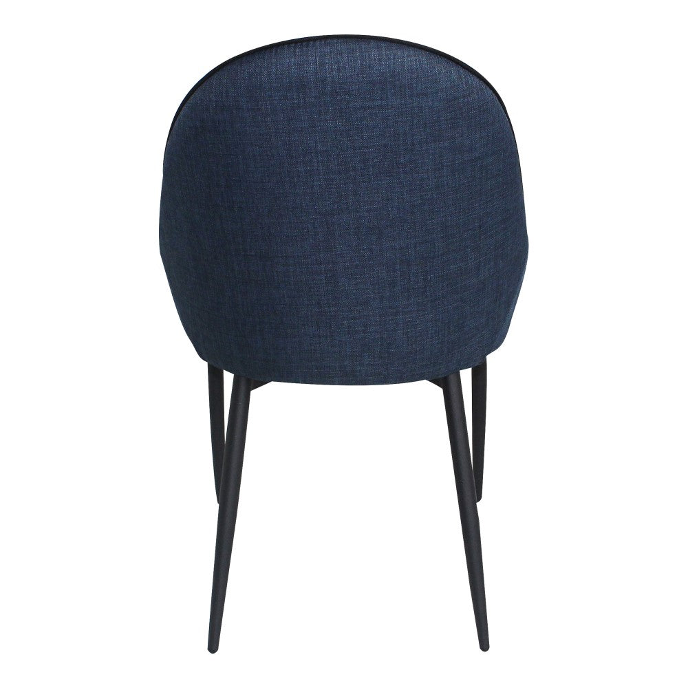 Moes Home - Lapis Dining Chair Dark in Blue (Set of 2) - UU-1001-26 veiw 4