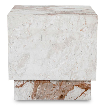 Moes Home - Layla Side Table Breccia Marble - GK-1139-34 view 1
