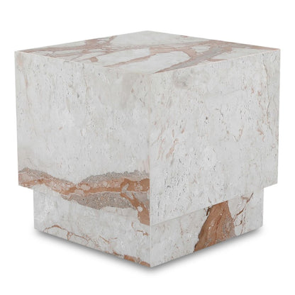 Moes Home - Layla Side Table Breccia Marble - GK-1139-34 view 3