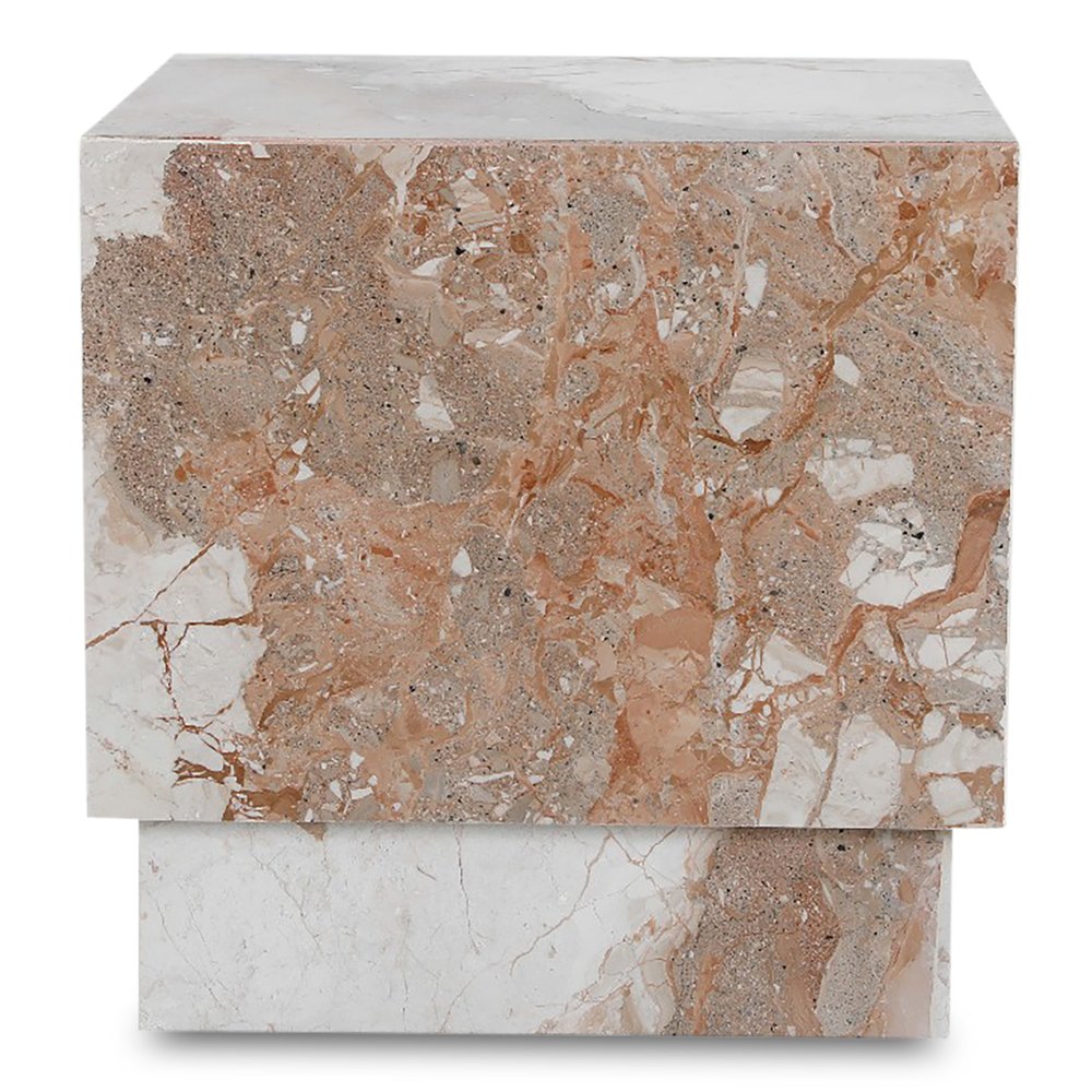 Moes Home - Layla Side Table Breccia Marble - GK-1139-34 view 5