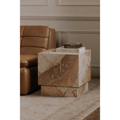 Moes Home - Layla Side Table Breccia Marble - GK-1139-34 view 9
