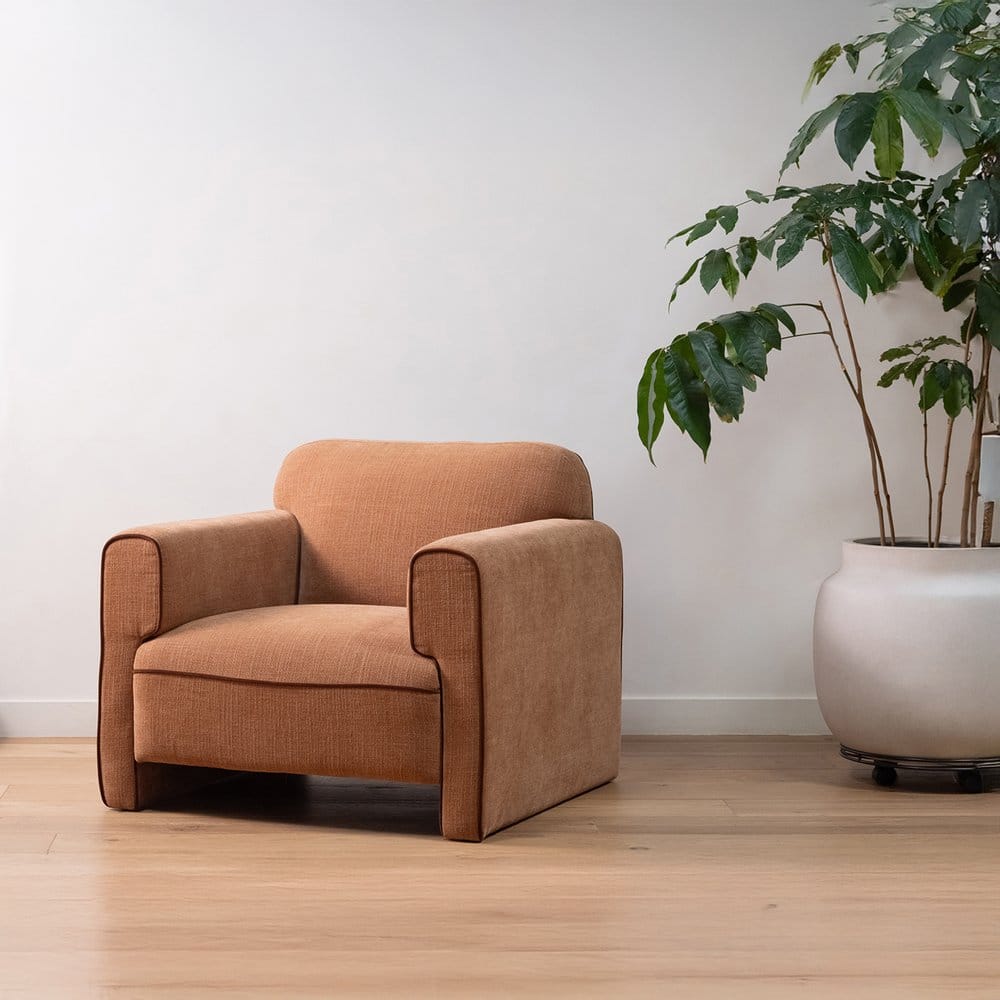 Moes Home - Leo Chair Light Brown - OA-1059-21 view 9