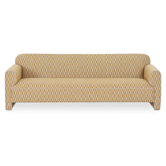 Moes Home - Leo Sofa Chartreuse - OA-1076-08 view 1
