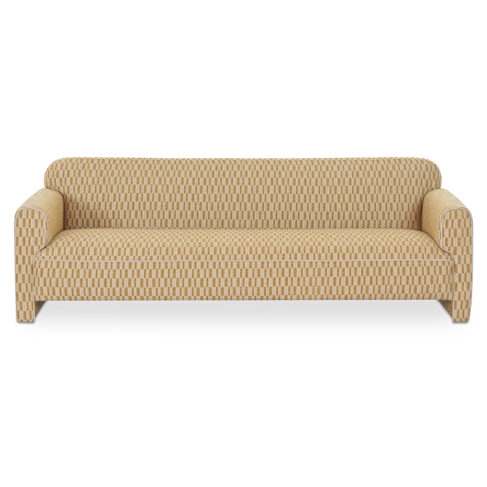 Moes Home - Leo Sofa Chartreuse - OA-1076-08 view 2