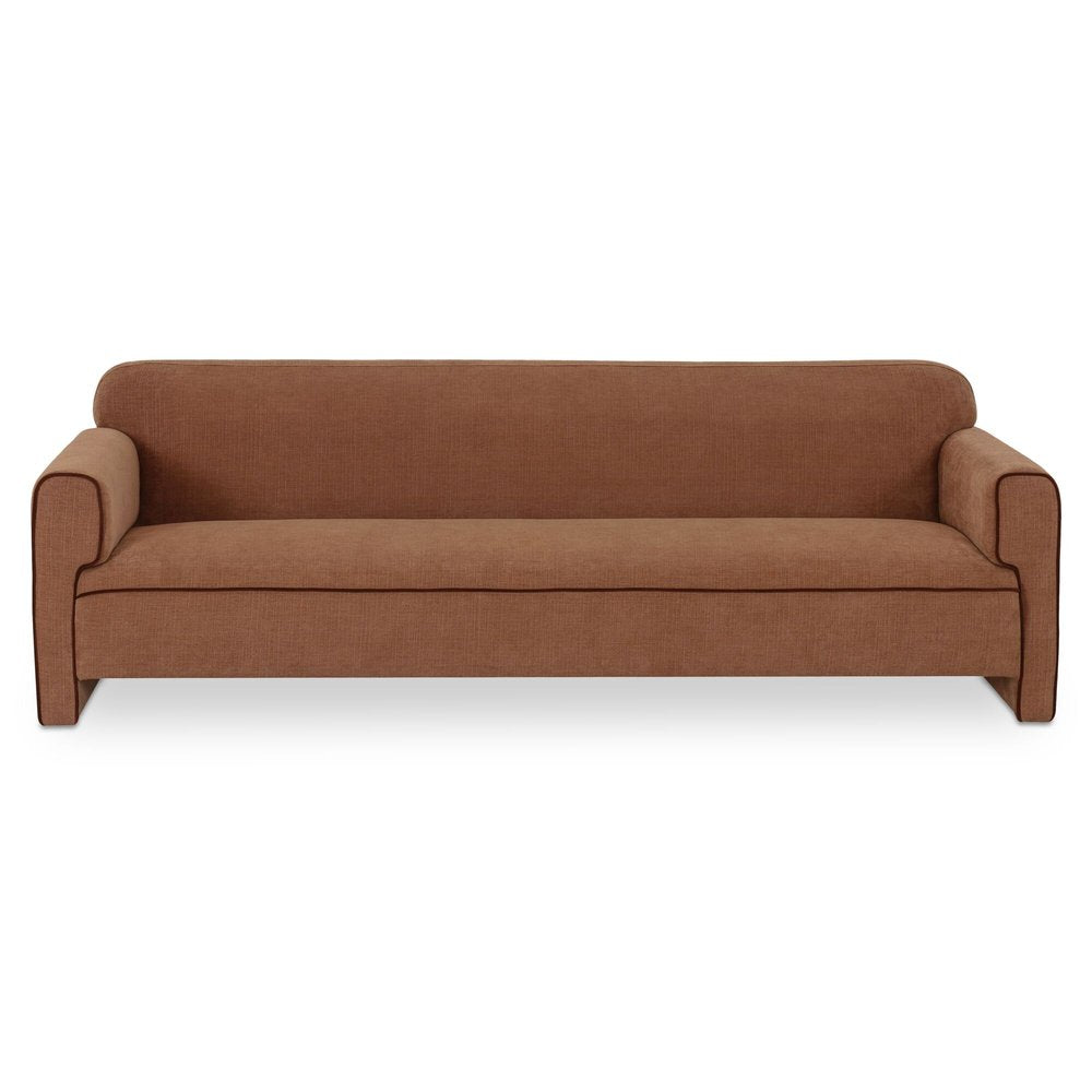 Moes Home - Leo Sofa Light Brown - OA-1076-21 view 1