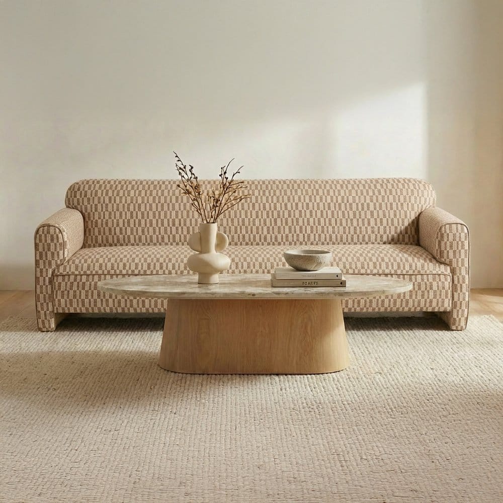Moes Home - Leo Sofa Taupe - OA-1076-39 view 11