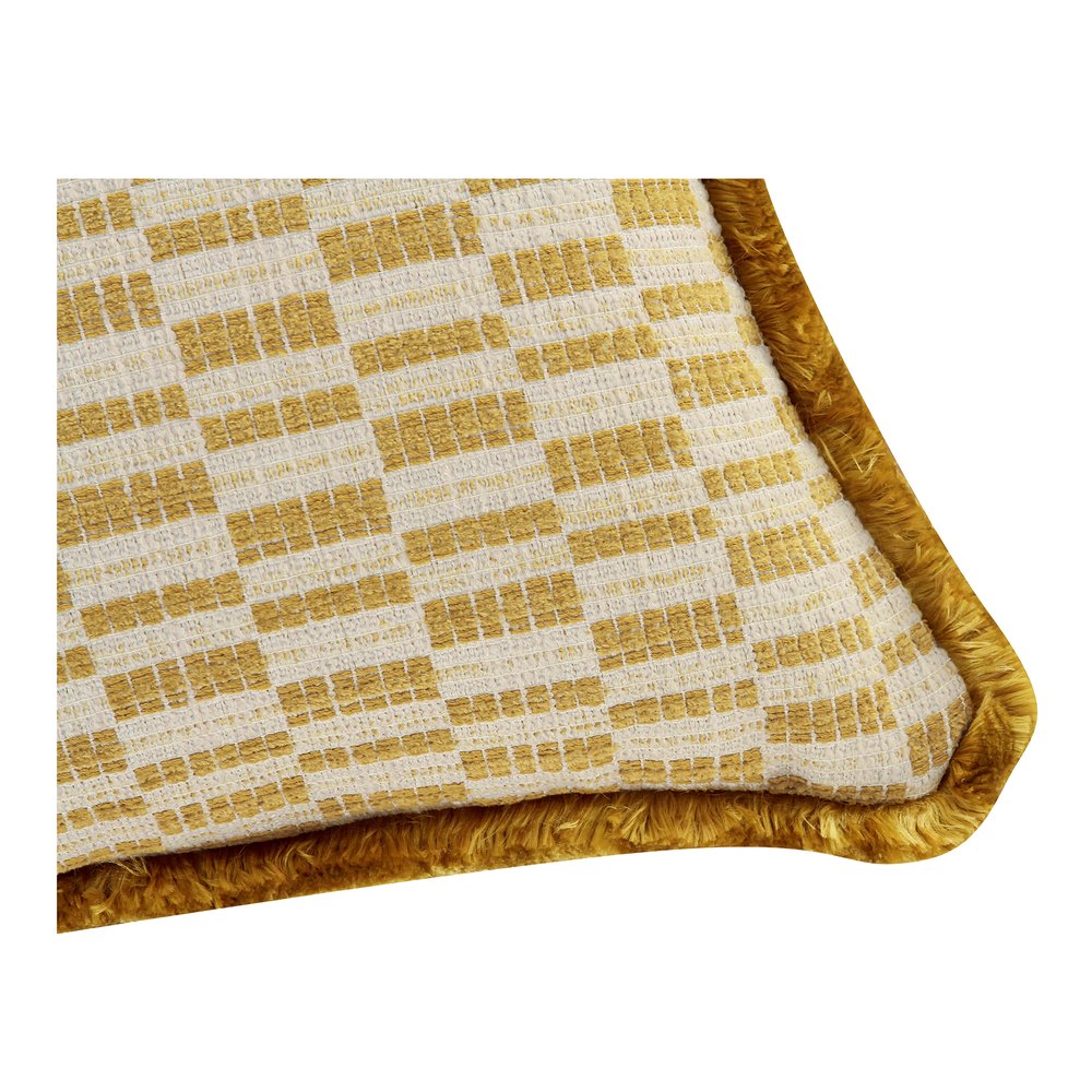 Moes Home - Leone Cushion Chartreuse - OA-1086-08 view 3