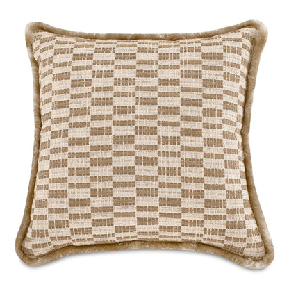 Moes Home - Leone Cushion Taupe - OA-1086-39 view 1