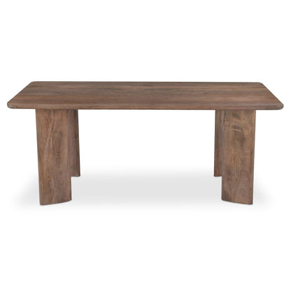 Moes Home - Lia Rectangular Dining Table Dark Brown - DR-1333-20 view 1