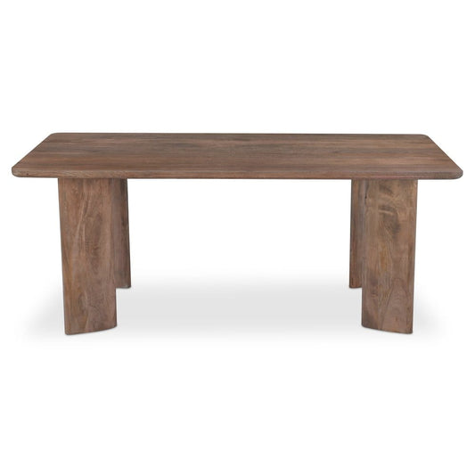 Moes Home - Lia Rectangular Dining Table Dark Brown - DR-1333-20 view 1