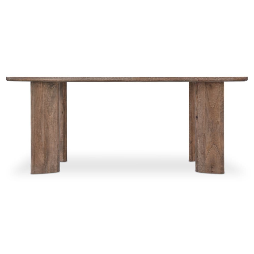 Moes Home - Lia Rectangular Dining Table Dark Brown - DR-1333-20 view 2