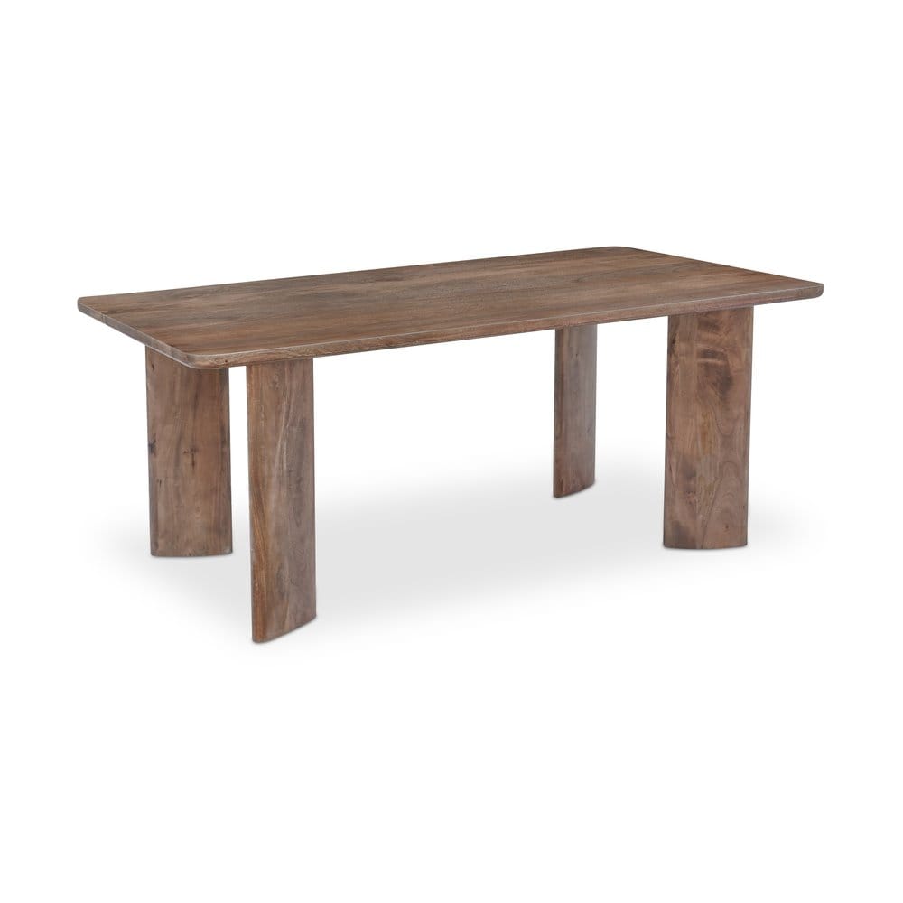 Moes Home - Lia Rectangular Dining Table Dark Brown - DR-1333-20 view 3