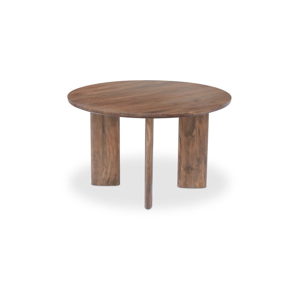 Moes Home - Lia Round Dining Table Dark Brown - DR-1332-20 view 2