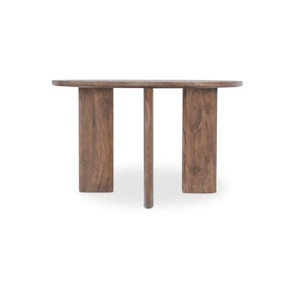 Moes Home - Lia Round Dining Table Dark Brown - DR-1332-20 view 5