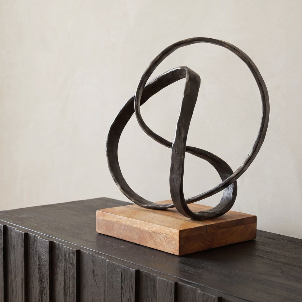 Moes Home - Lida Cast Aluminum Sculpture - OT-1025-02 view 4