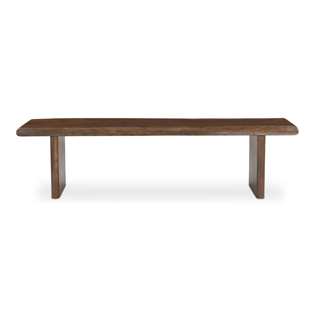 Moes Home - Lila Dining Bench Large Brown - BB-1037-03-0 view 2