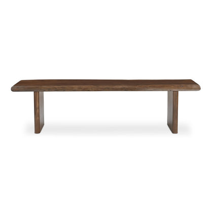 Moes Home - Lila Dining Bench Large Brown - BB-1037-03-0 view 2