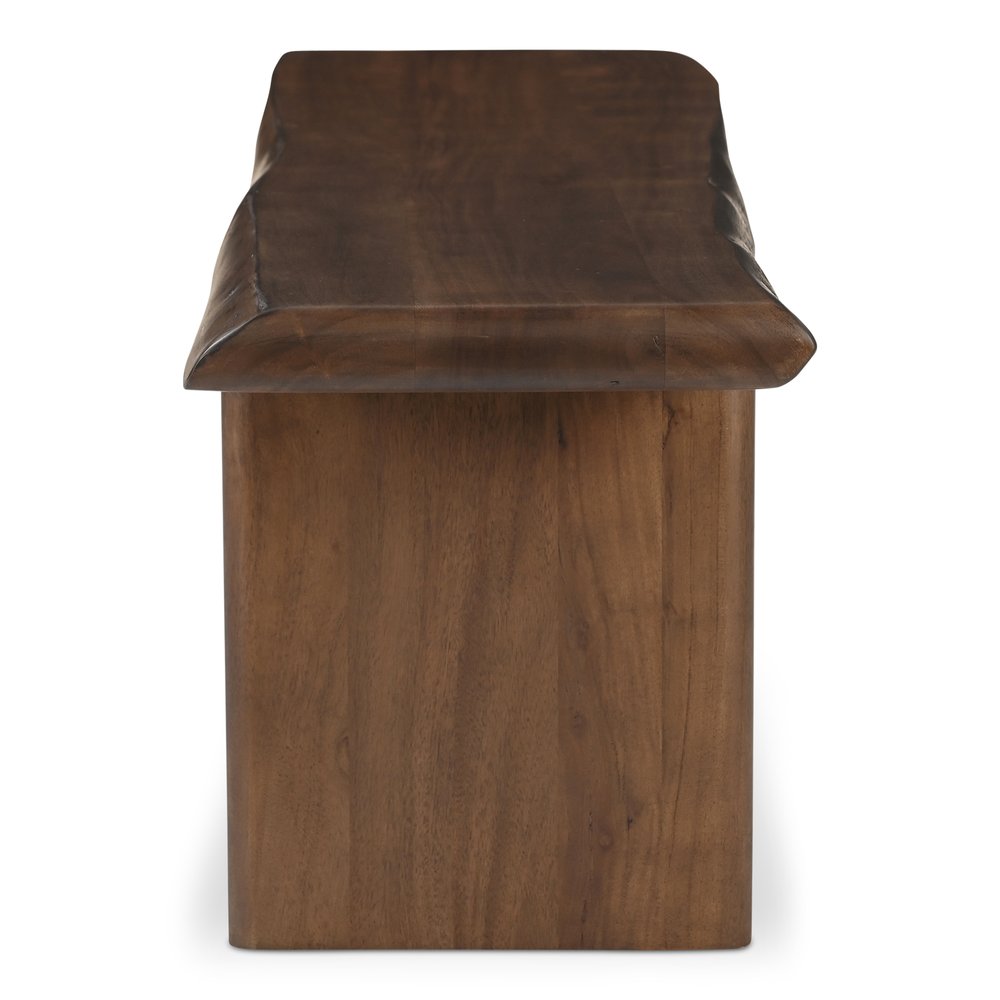 Moes Home - Lila Dining Bench Large Brown - BB-1037-03-0 view 4
