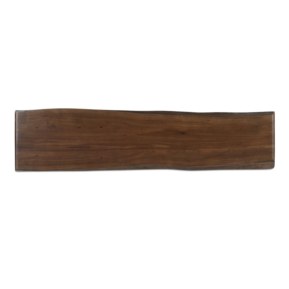Moes Home - Lila Dining Bench Large Brown - BB-1037-03-0 view 5