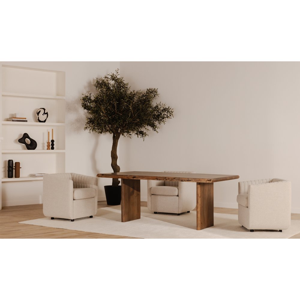 Moes Home - Lila Small Dining Table Brown - BB-1015-03-0 view 12