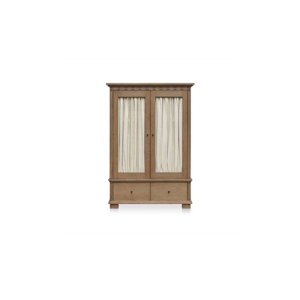 Moes Home - Lillian Tall Cabinet Brown - EM-1018-03-0 view 2