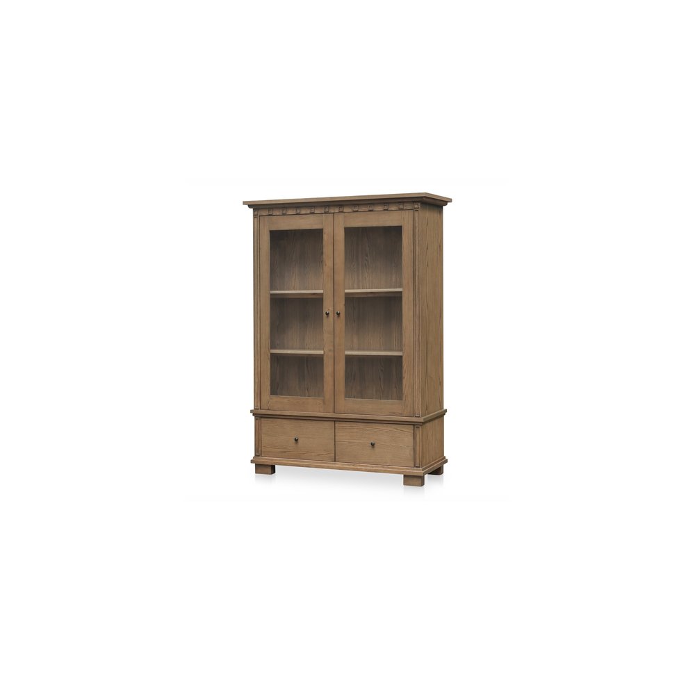 Moes Home - Lillian Tall Cabinet Brown - EM-1018-03-0 view 6