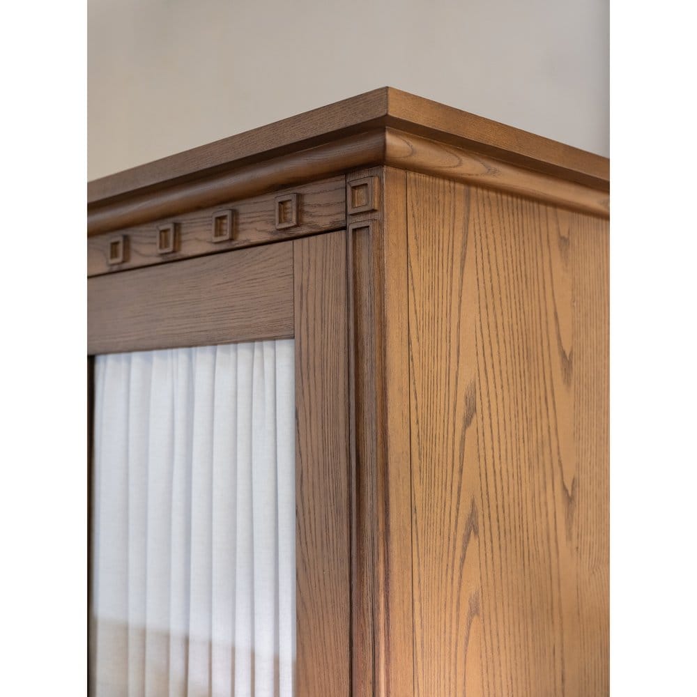 Moes Home - Lillian Tall Cabinet Brown - EM-1018-03-0 view 9
