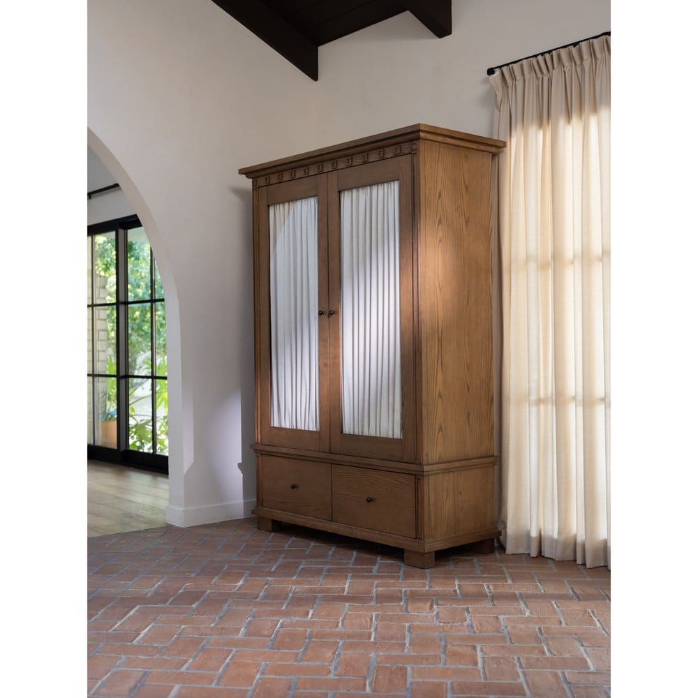 Moes Home - Lillian Tall Cabinet Brown - EM-1018-03-0 view 15