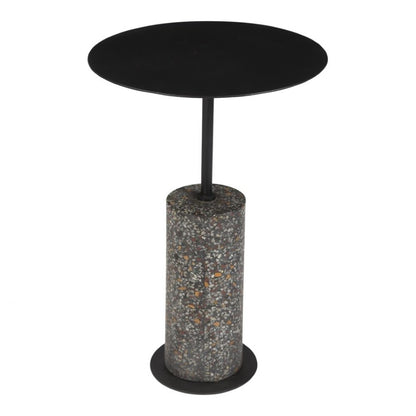 Moes Home - Lillith Accent Table in Matte Black - QJ-1018-02-0 veiw 1