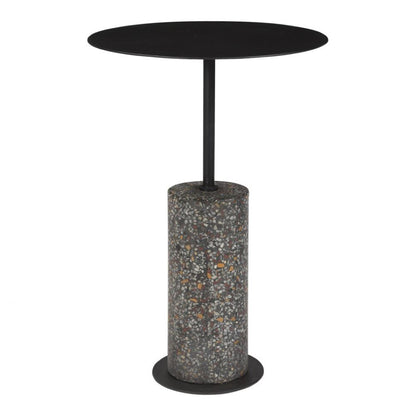 Moes Home - Lillith Accent Table in Matte Black - QJ-1018-02-0 veiw 2