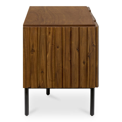Moes Home - Lincoln Media Cabinet Brown - JU-1011-03 view 5