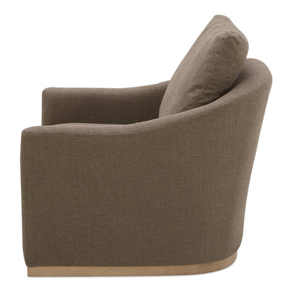 Moes Home - Linden Swivel Chair Soft Taupe - KQ-1029-39-USA view 3