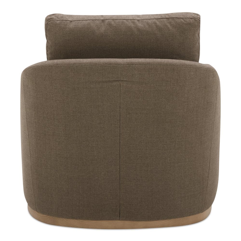 Moes Home - Linden Swivel Chair Soft Taupe - KQ-1029-39-USA view 4