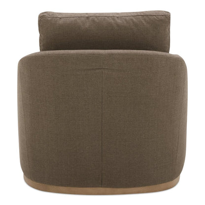 Moes Home - Linden Swivel Chair Soft Taupe - KQ-1029-39-USA view 4
