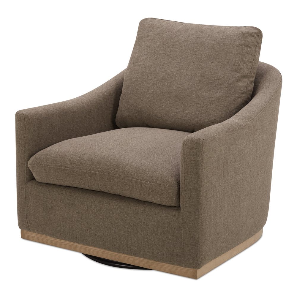 Moes Home - Linden Swivel Chair Soft Taupe - KQ-1029-39-USA view 5