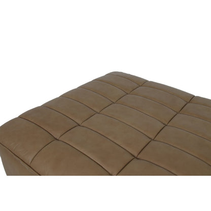 Moes Home - Lino Armless Modular Sofa Tan Leather - XQ-1028-40 view 6