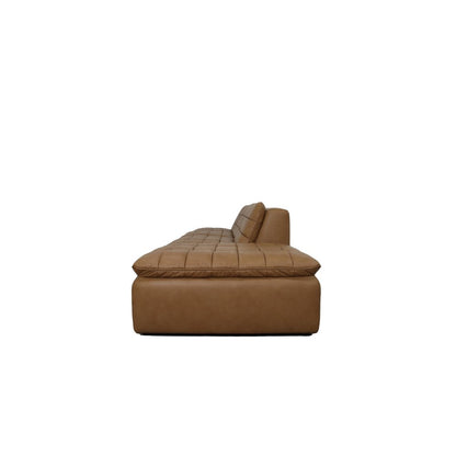 Moes Home - Lino Lounge Modular Sectional Tan Leather - XQ-1029-40 view 4