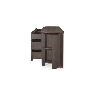 Moes Home - Loren 6 Drawer Dresser Dark Brown - EF-1018-20 view 3