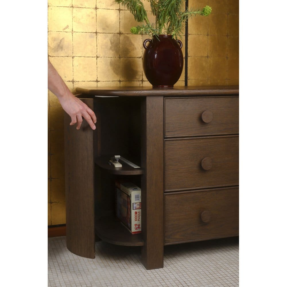 Moes Home - Loren 6 Drawer Dresser Dark Brown - EF-1018-20 view 15