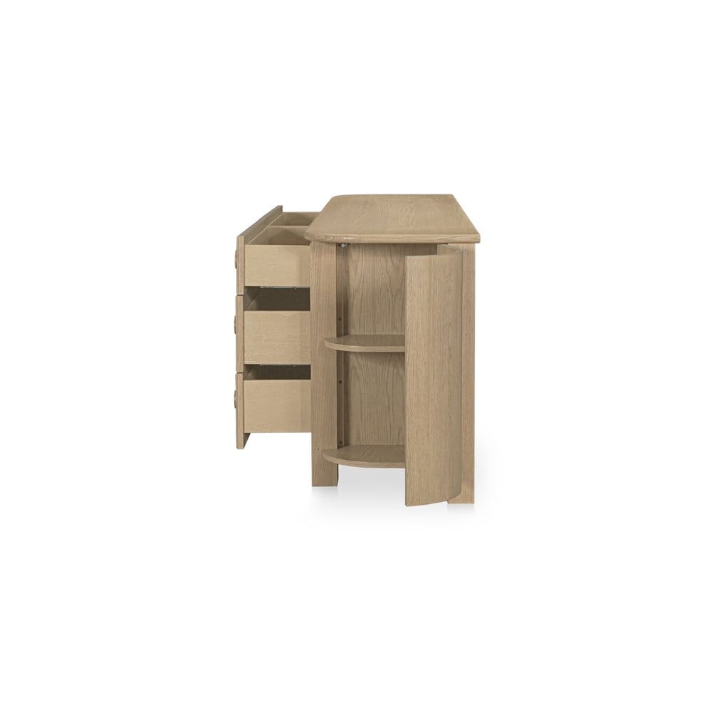 Moes Home - Loren 6 Drawer Dresser Natural - EF-1018-24 view 3