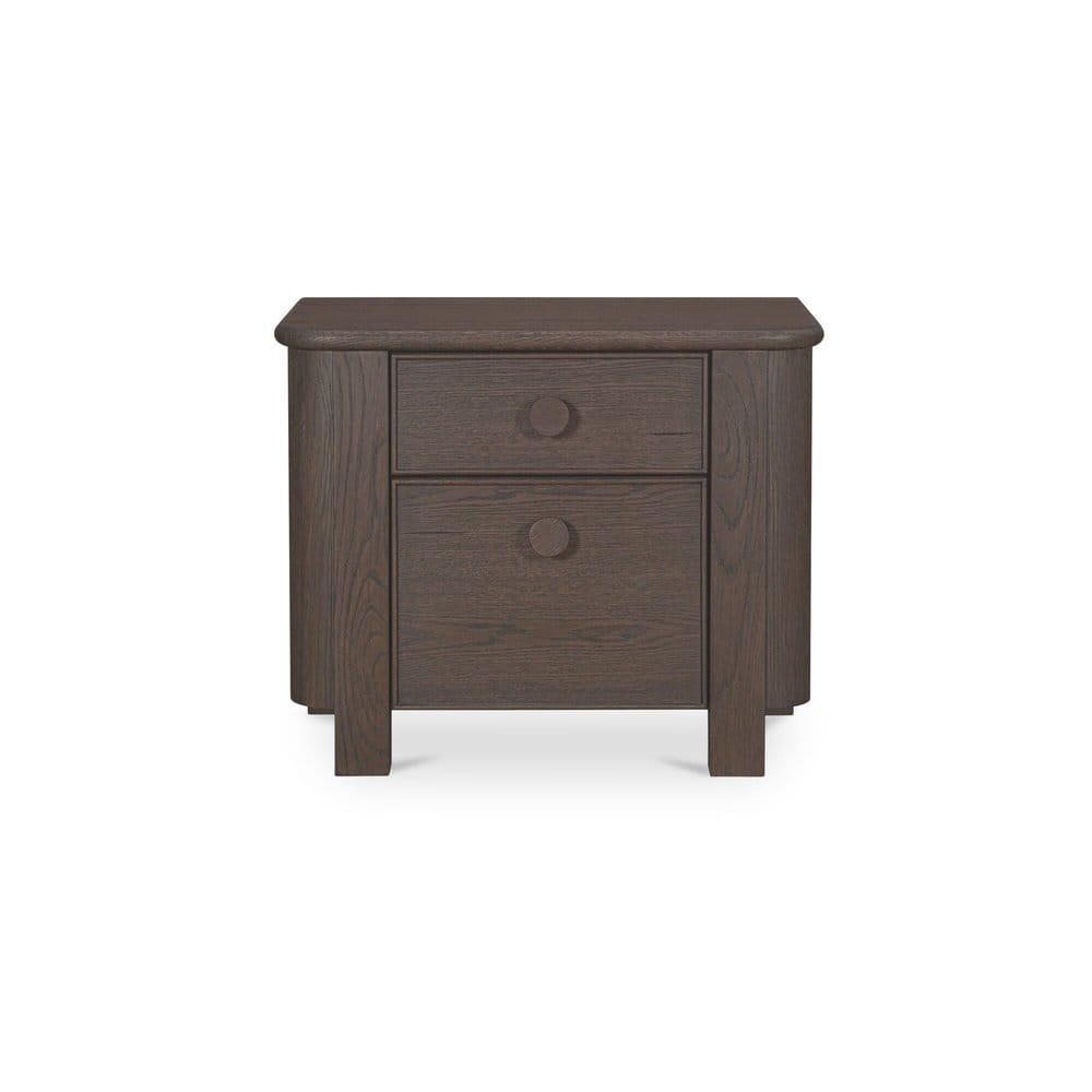 Moes Home - Loren Large Nightstand Dark Brown - EF-1017-20 view 2