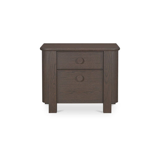 Moes Home - Loren Large Nightstand Dark Brown - EF-1017-20 view 2
