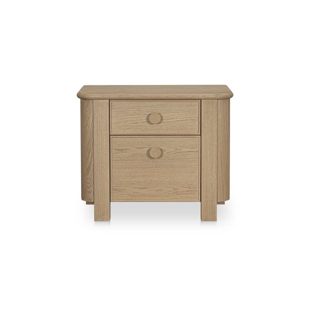Moes Home - Loren Large Nightstand Natural - EF-1017-24 view 2