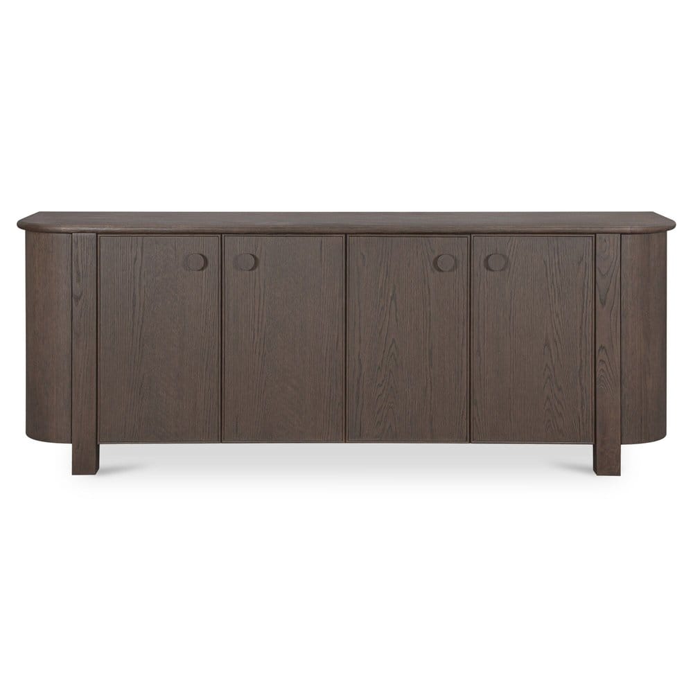 Moes Home - Loren Sideboard Dark Brown - EF-1019-20 view 2