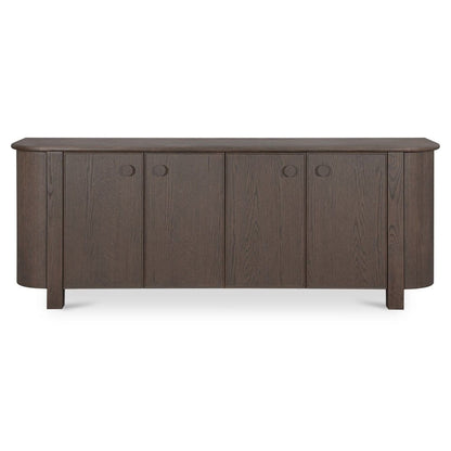 Moes Home - Loren Sideboard Dark Brown - EF-1019-20 view 2