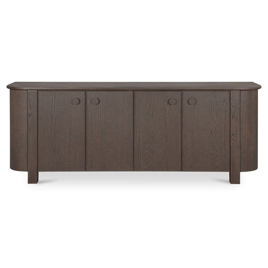 Moes Home - Loren Sideboard Dark Brown - EF-1019-20 view 2