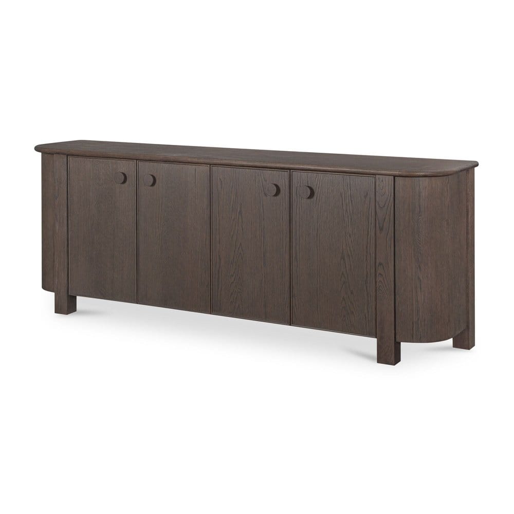 Moes Home - Loren Sideboard Dark Brown - EF-1019-20 view 6