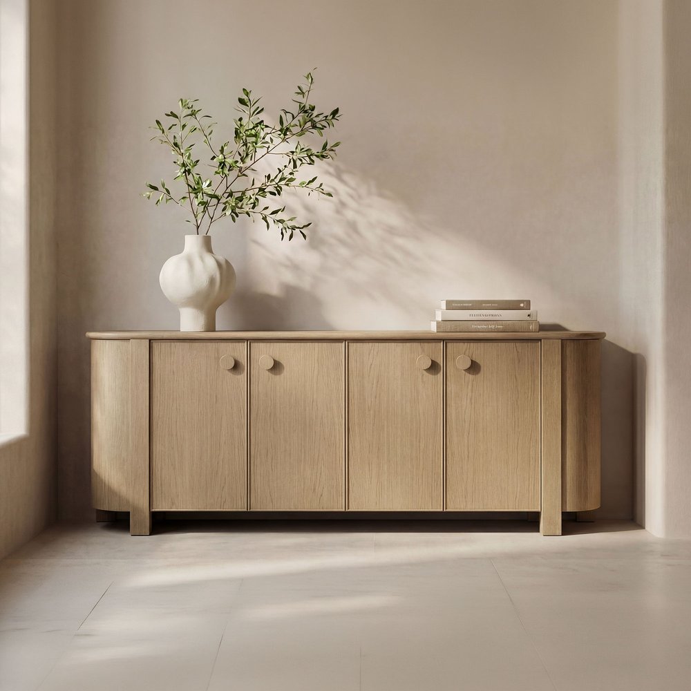 Moes Home - Loren Sideboard Natural - EF-1019-24 view 11