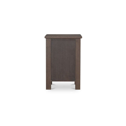 Moes Home - Loren Small Nightstand Dark Brown - EF-1016-20 view 4