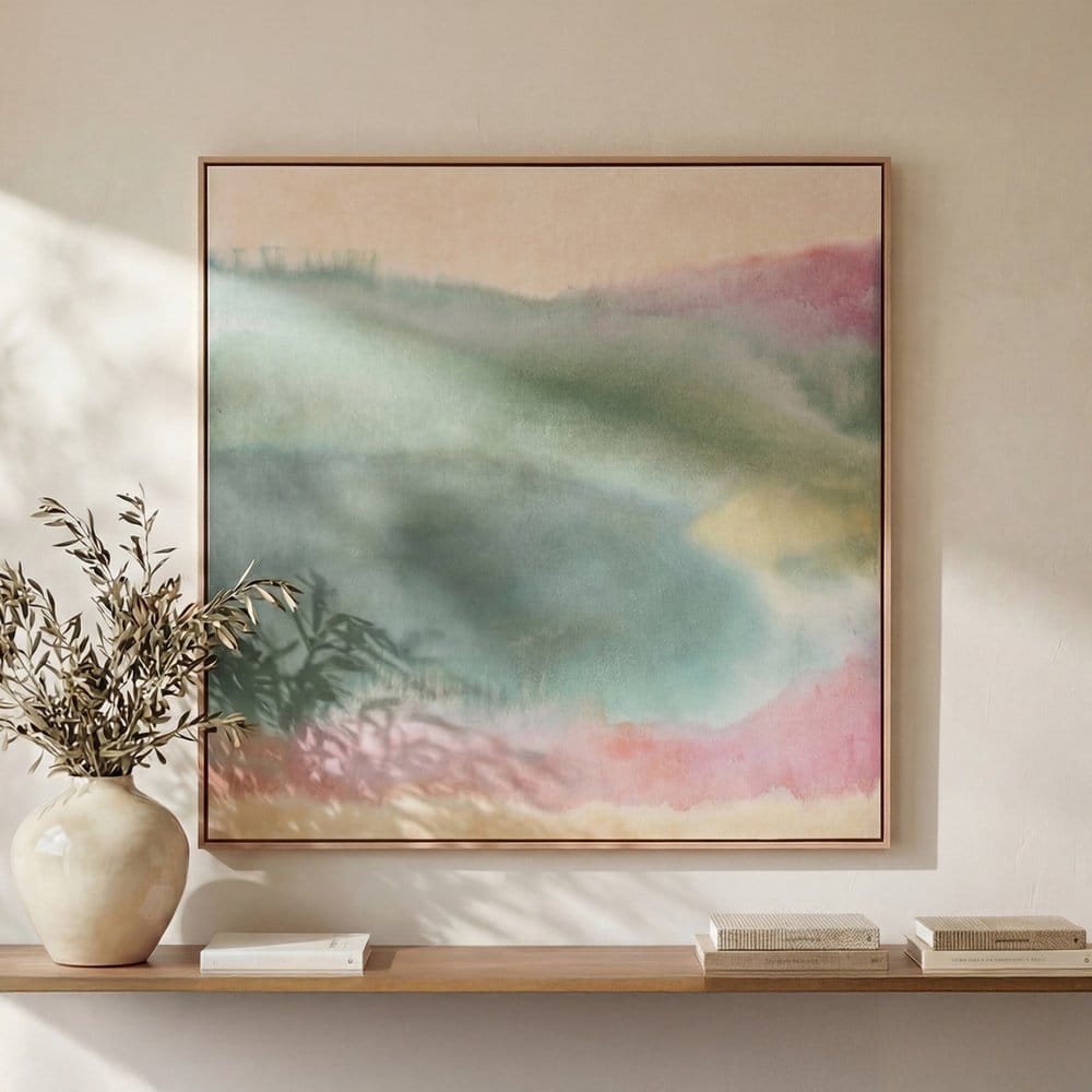 Moes Home - Lotus Framed Painting - WP-1349-37 view 7